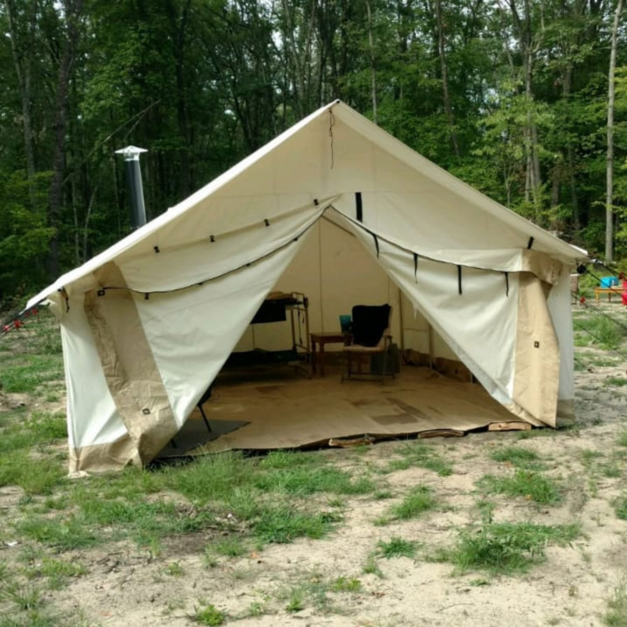 12'x14' Alpha Wall Tent - Shopsy Dropsy LLC
