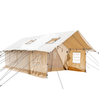 14'x16' Alpha Pro Wall Tent , Extended Flysheet & Porch (Water Repellent) - Shopsy Dropsy LLC