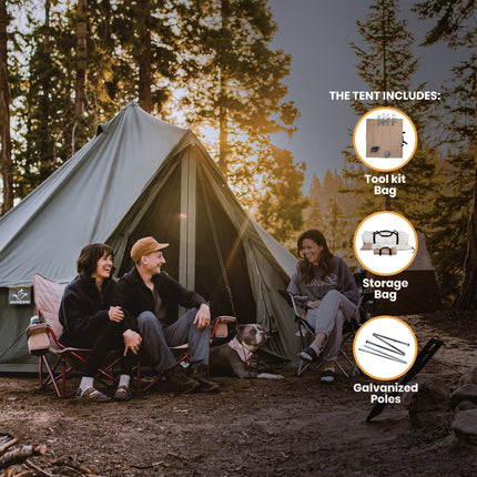 16' Regatta Bell Tent - Shopsy Dropsy LLC