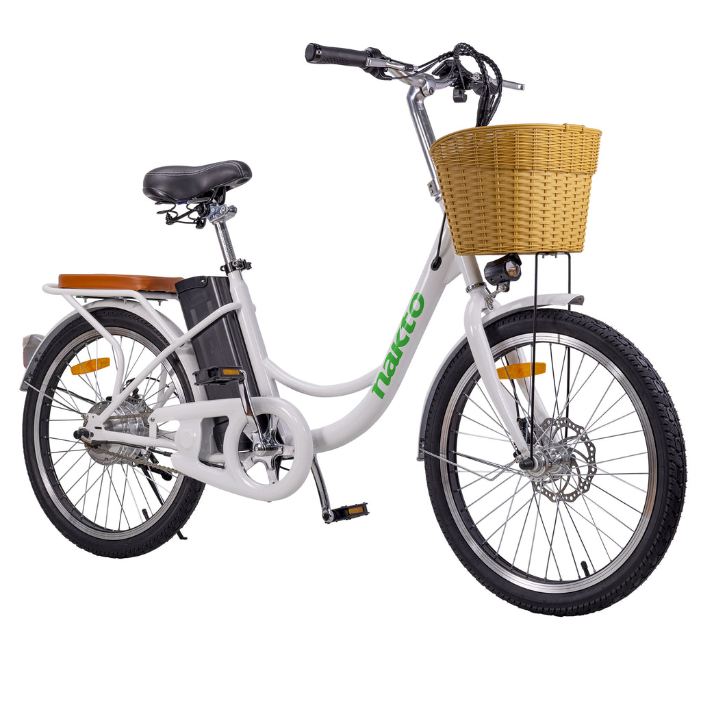 Nakto Elegance 2 with 48V/500W Electric Bike 22" Tire (Step-Through)