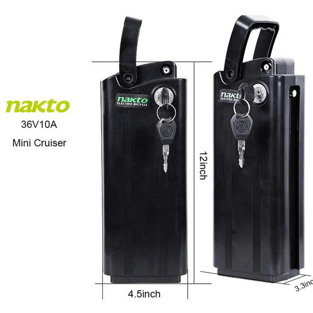48V 8Ah Battery - Nakto Mini Cruiser Electric Battery - Shopsy Dropsy LLC