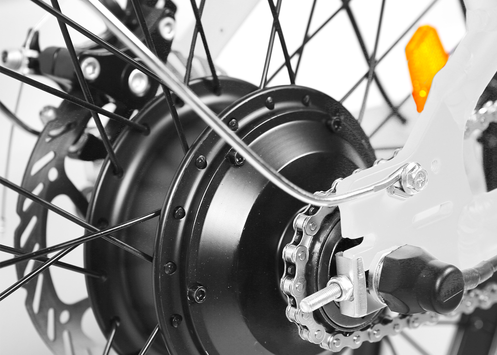 Bicicleta eléctrica Nakto Pony de 36 V/250 W con neumáticos de 20" (paso a paso)