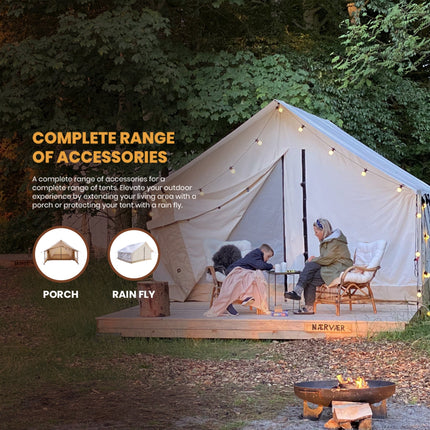 8'x10' Alpha Wall Tent - Shopsy Dropsy LLC