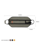 Transportadores de leña de lona con forma de diamante