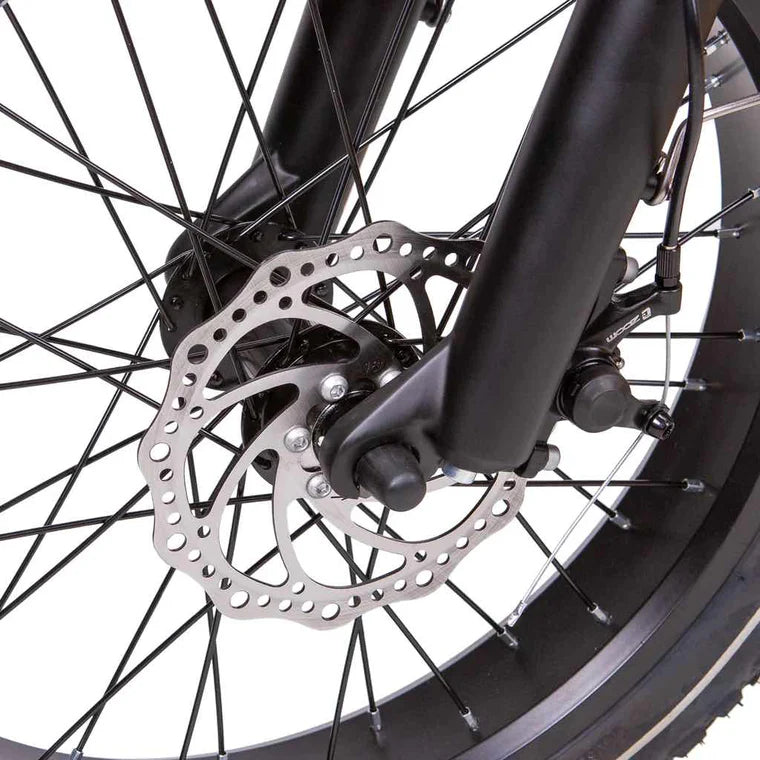 Nakto F4 - Bicicleta eléctrica de 48 V/500 W-750 W con neumáticos anchos de 20" (paso a paso)