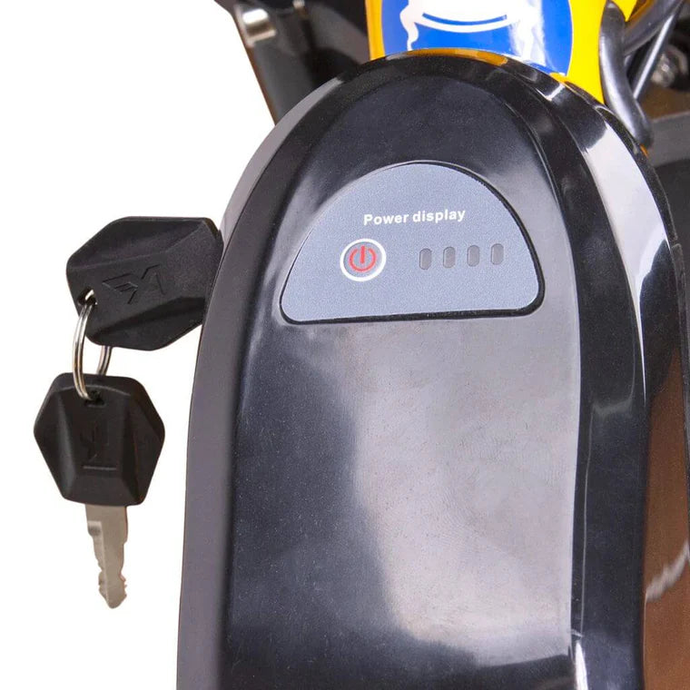 Nakto F4 - Bicicleta eléctrica de 48 V/500 W-750 W con neumáticos anchos de 20" (paso a paso)