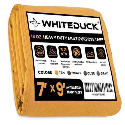 18 oz. 100% Cotton Canvas Tarp