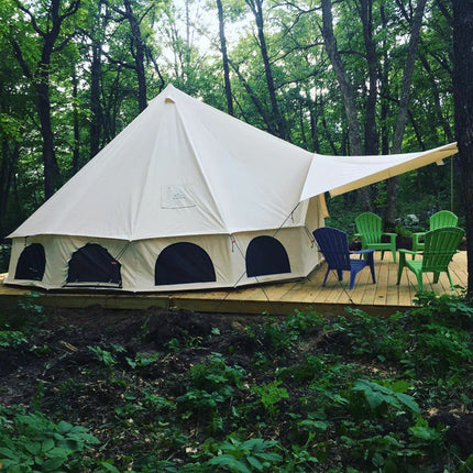 Awning for Bell tents - Shopsy Dropsy LLC