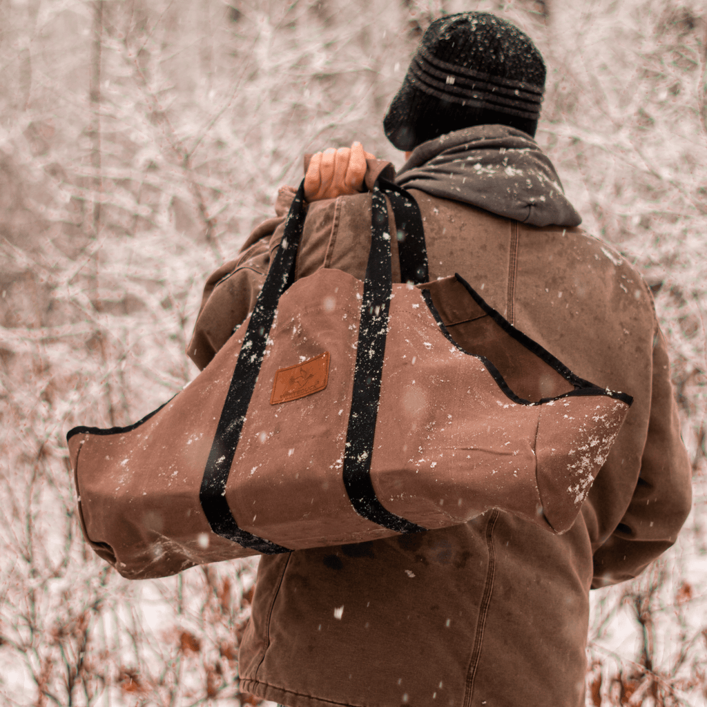 Boat Shape Canvas Firewood Log Carriers - Shopsy Dropsy LLC