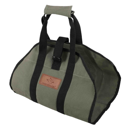 Diamond Shape Canvas Firewood Log Carriers - Shopsy Dropsy LLC