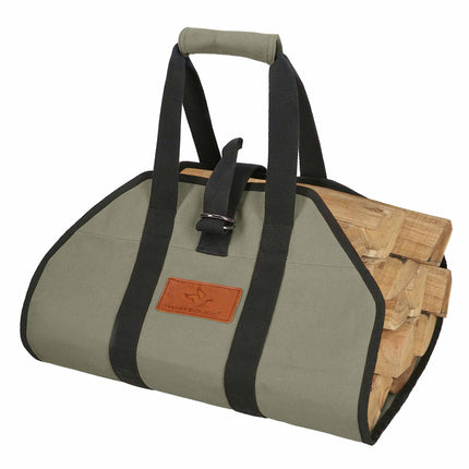 Diamond Shape Canvas Firewood Log Carriers - Shopsy Dropsy LLC