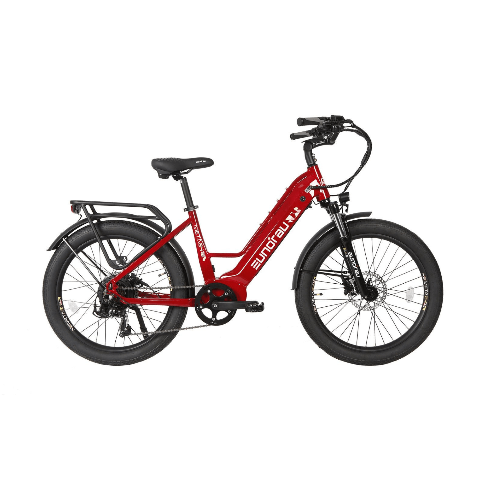 Eunorau META24 1.0 Fat Tire 48V/500W Step - Thru Electric Bike 24.0" Tire - Shopsy Dropsy LLC