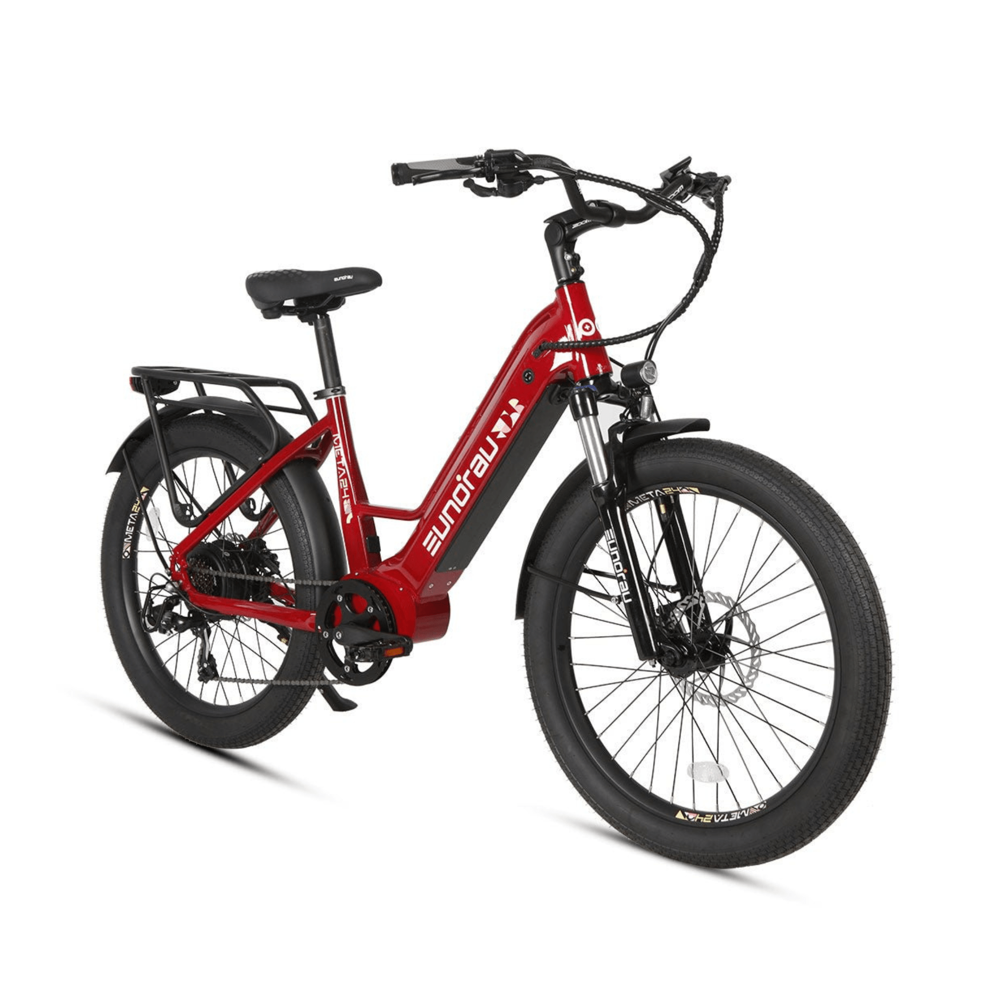 Eunorau META24 1.0 Fat Tire 48V/500W Step - Thru Electric Bike 24.0" Tire - Shopsy Dropsy LLC