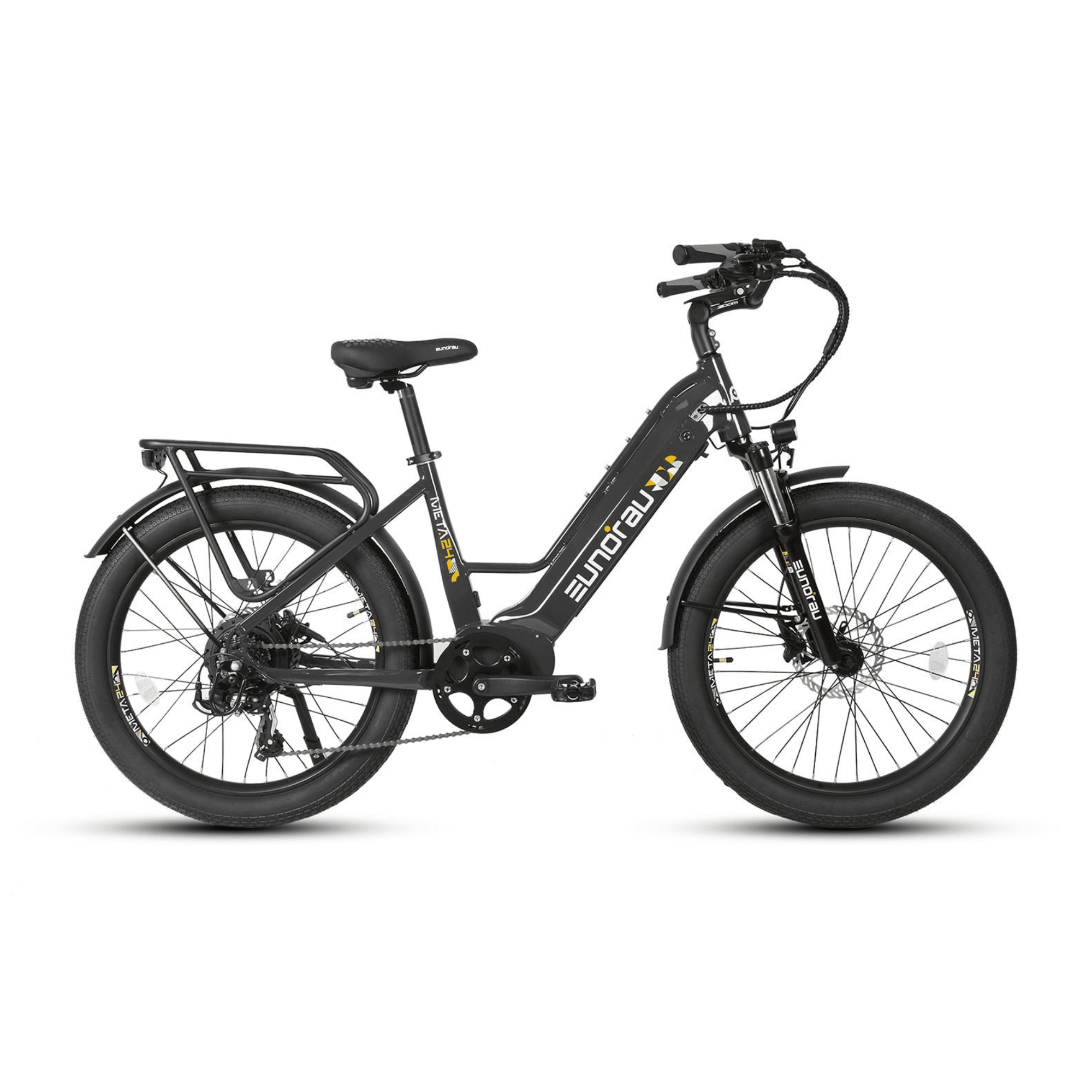 Eunorau META24 1.0 Fat Tire 48V/500W Step - Thru Electric Bike 24.0" Tire - Shopsy Dropsy LLC