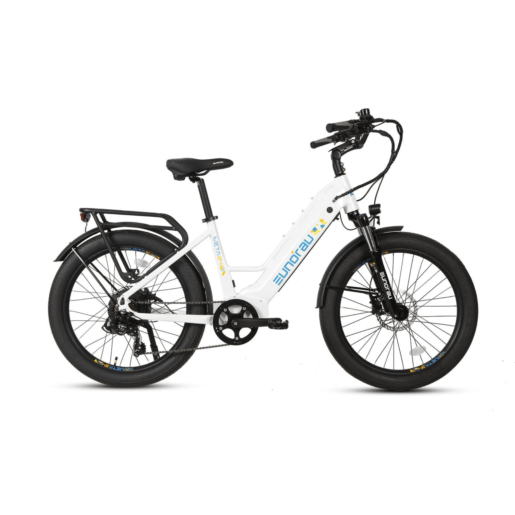 Eunorau META24 1.0 Fat Tire 48V/500W Step - Thru Electric Bike 24.0" Tire - Shopsy Dropsy LLC