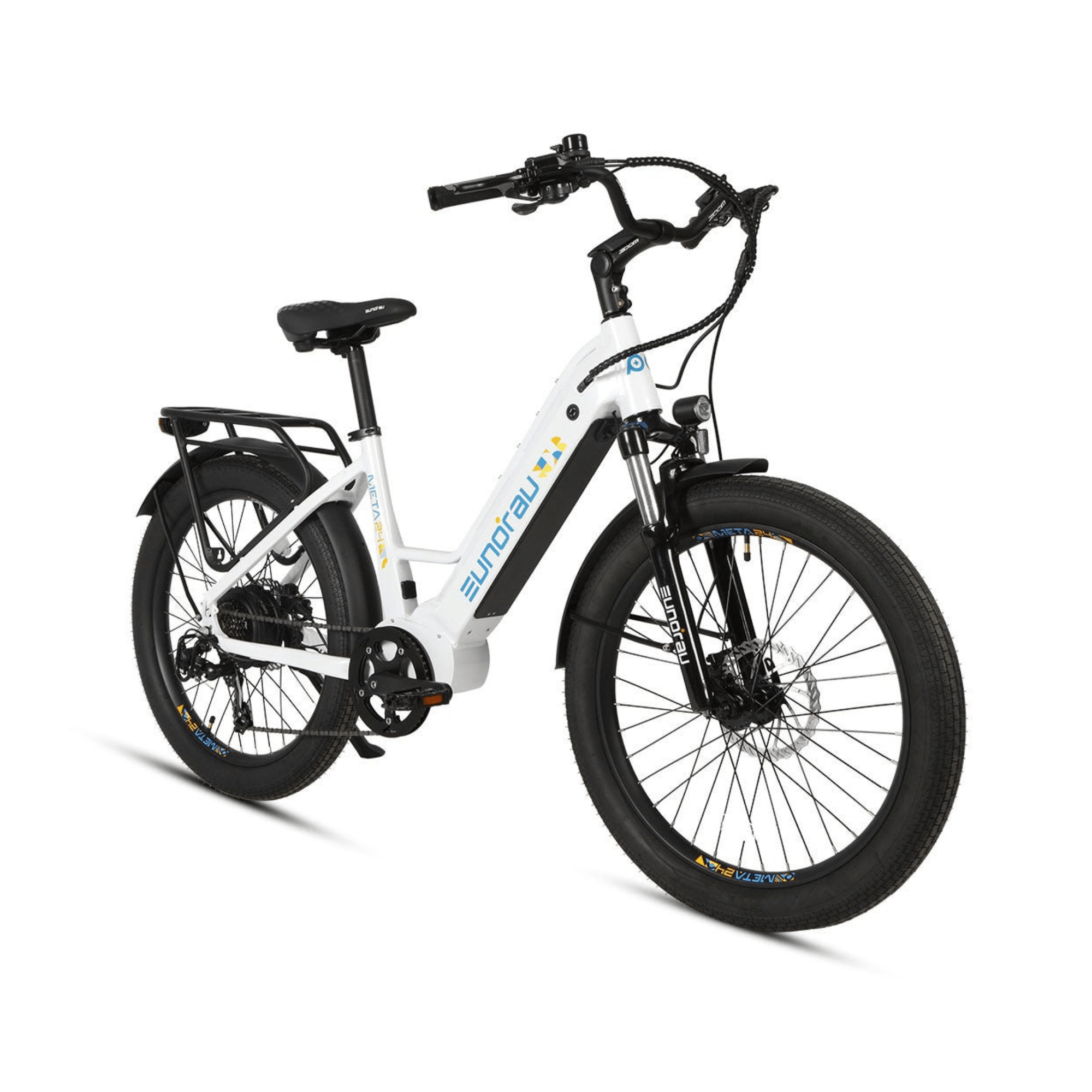 Eunorau META24 1.0 Fat Tire 48V/500W Step - Thru Electric Bike 24.0" Tire - Shopsy Dropsy LLC