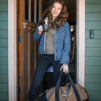 Filios Canvas Duffel Bag - Shopsy Dropsy LLC