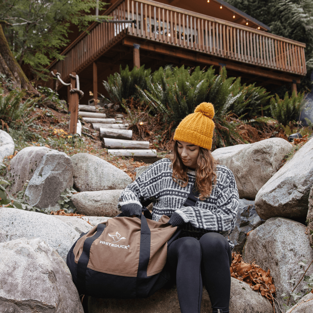 Filios Canvas Duffel Bag - Shopsy Dropsy LLC