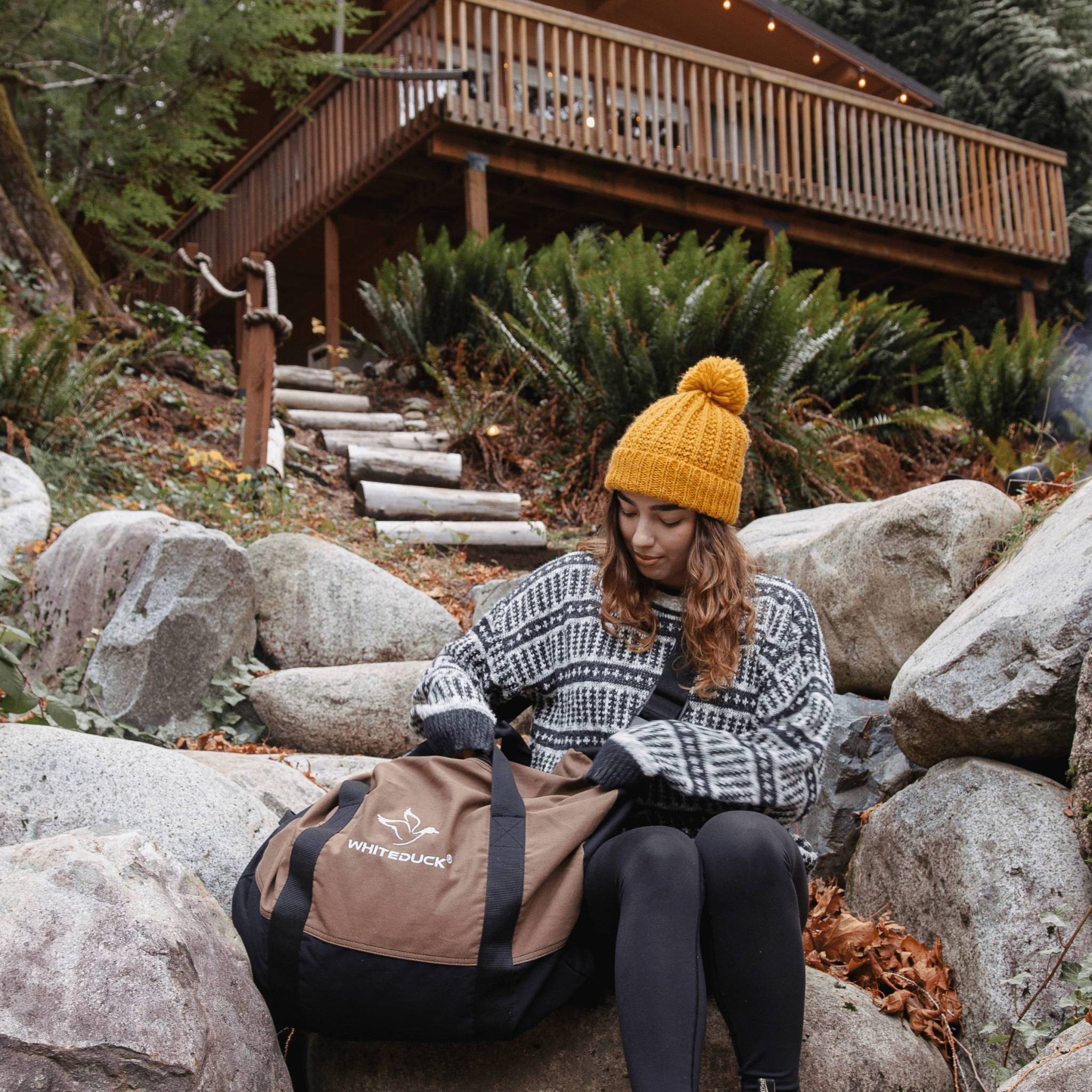 Filios Canvas Duffel Bag - Shopsy Dropsy LLC