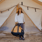 Filios Canvas Duffel Bag - Shopsy Dropsy LLC