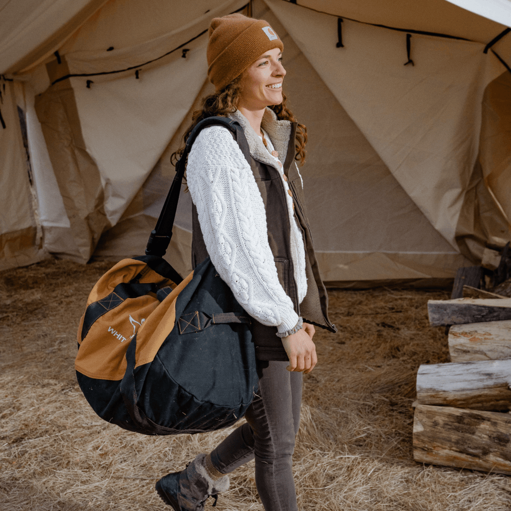 Filios Canvas Duffel Bag - Shopsy Dropsy LLC