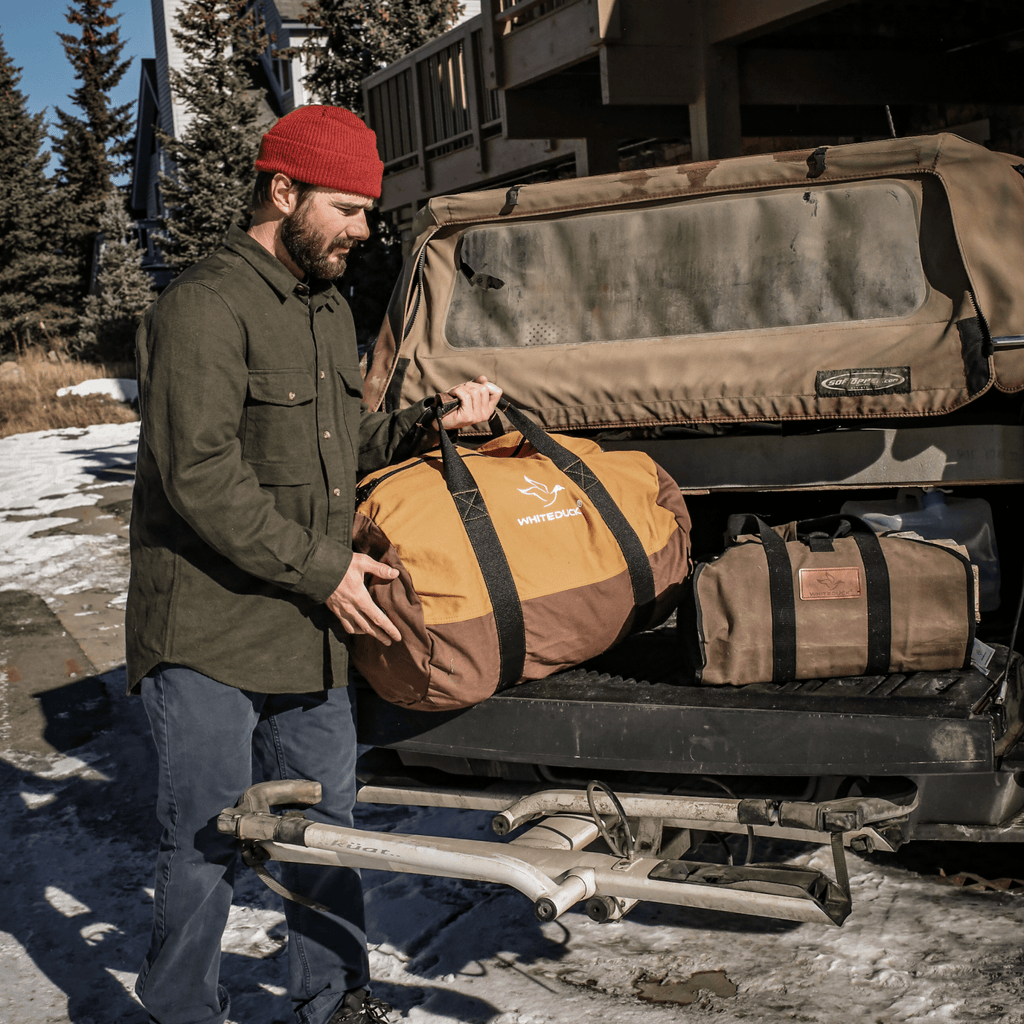 Filios Canvas Duffel Bag - Shopsy Dropsy LLC