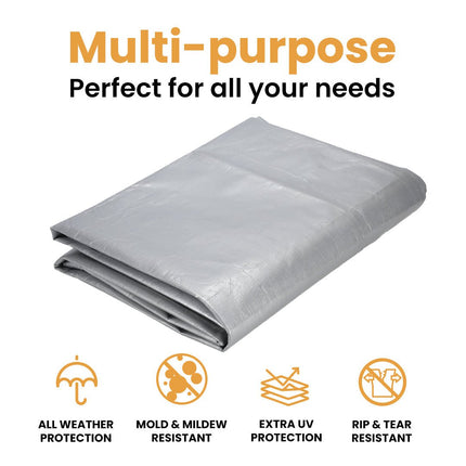 Heavy Duty Poly Tarp 10 mil, 6 oz. - Shopsy Dropsy LLC