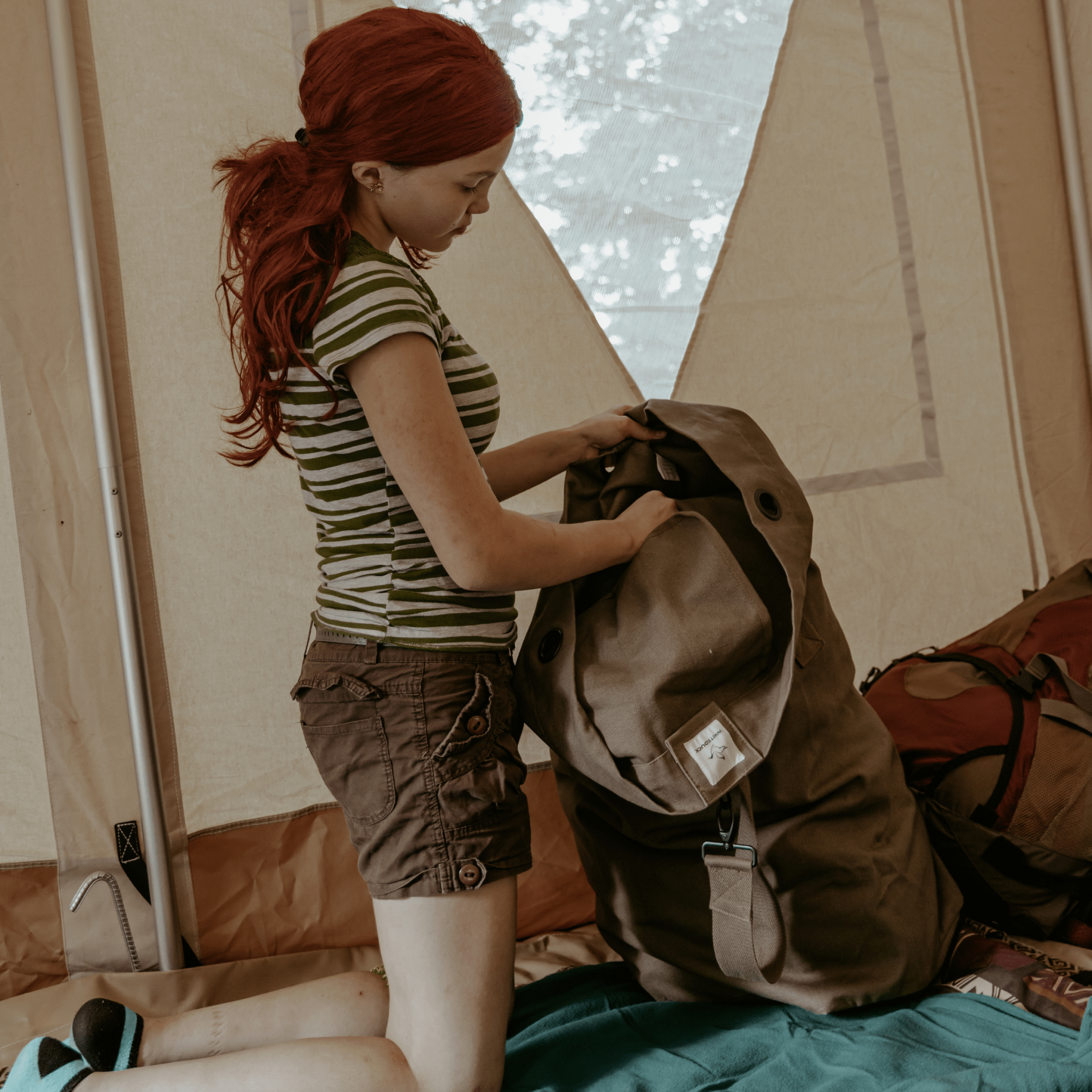 Hoplite Canvas Top Load Bag - Shopsy Dropsy LLC