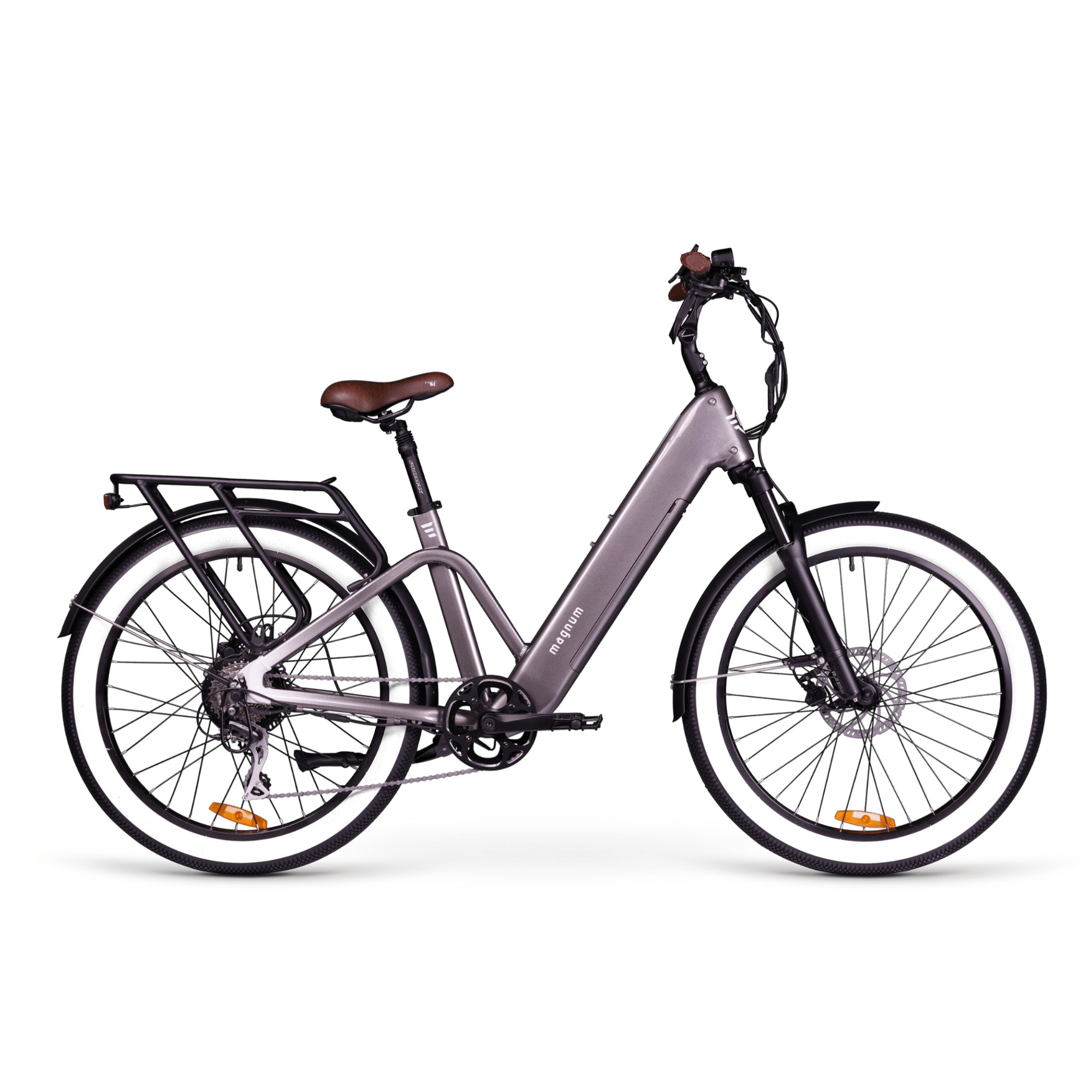 Magnum Pilot Hub Step - Thru 48V/500W Mid - Fat Tire Electric Bike 26" Tire - Shopsy Dropsy LLC