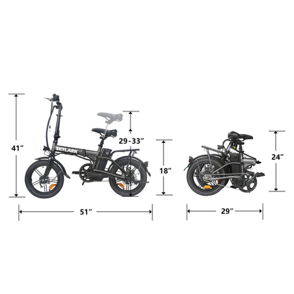 Nakto 16" Skylark Electric Bike - Shopsy Dropsy LLC