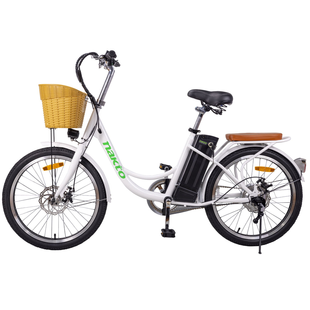 Nakto Elegance 2 Step - Through Fat Tire 500W Electric Bike 22" - Shopsy Dropsy LLC