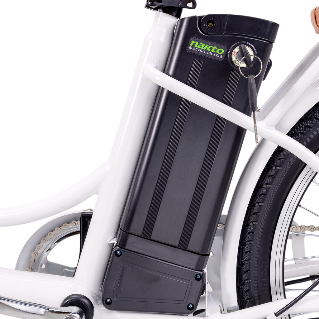 Nakto Elegance 2 Step - Through Fat Tire 500W Electric Bike 22" - Shopsy Dropsy LLC