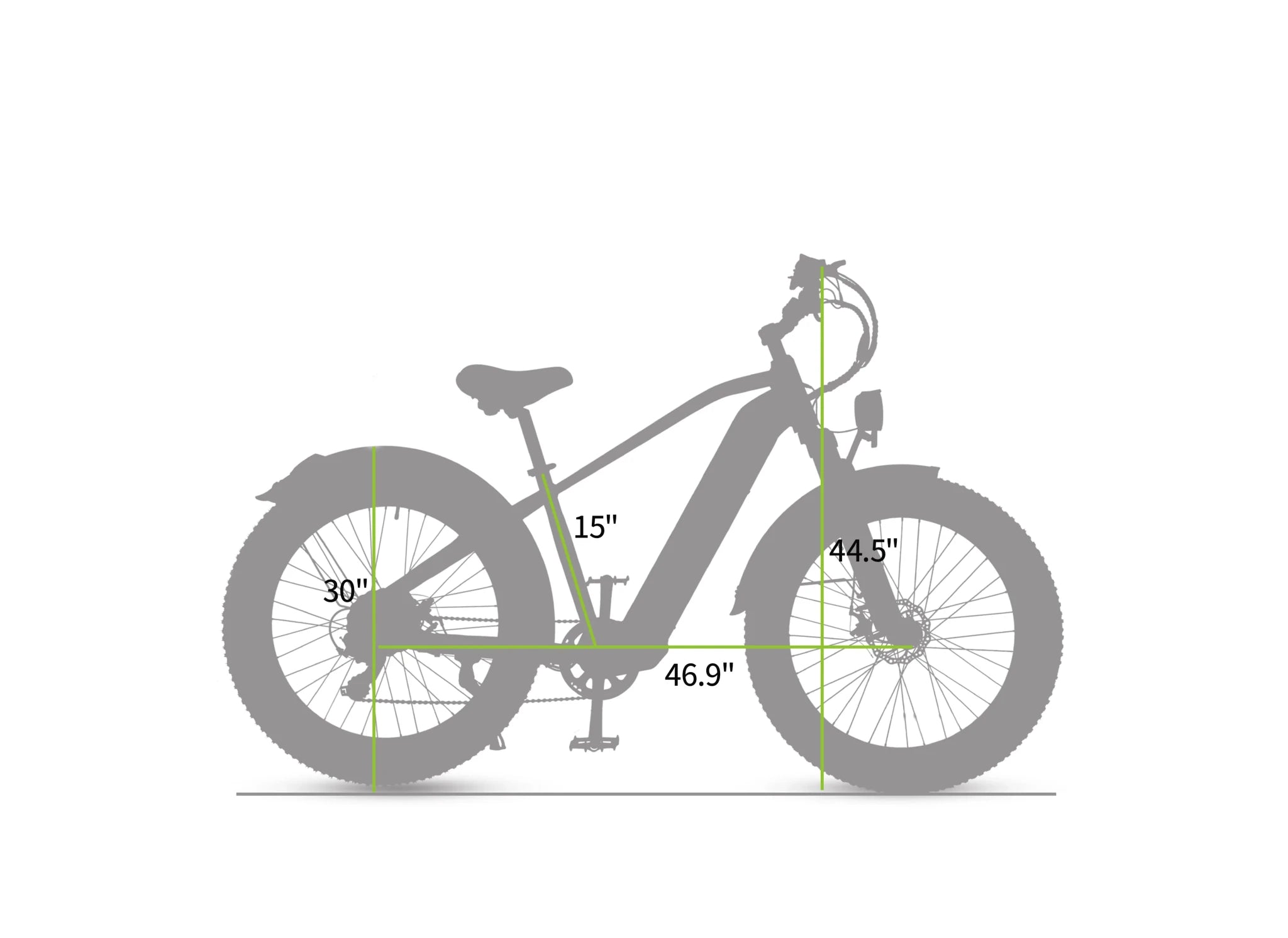 Nakto F6 Fat Tire 48V750W Electric Bike 26" Tire - Shopsy Dropsy LLC