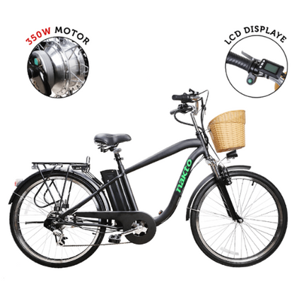 Nakto Female Camel 350W Electric Bike with Display - Shopsy Dropsy LLC