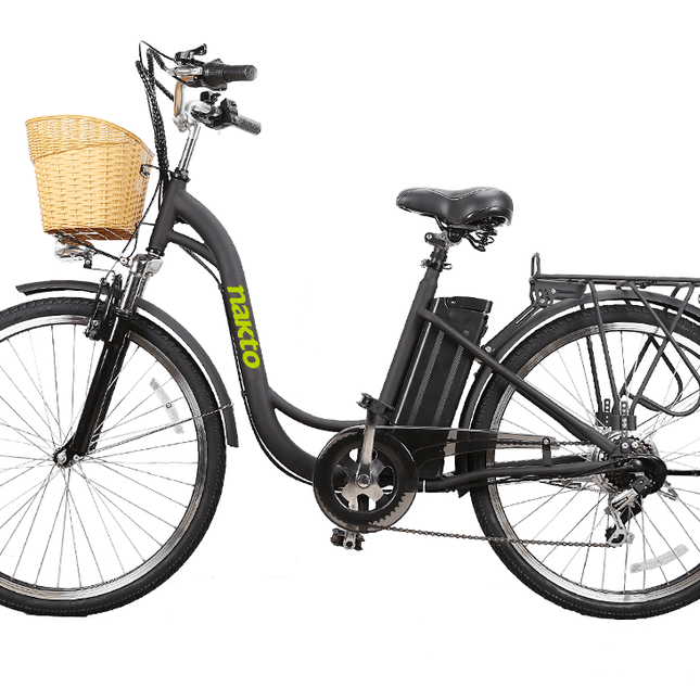 Nakto (Female) Camel Step - Thru 350W Electric Bike (with Display) 26" - Shopsy Dropsy LLC