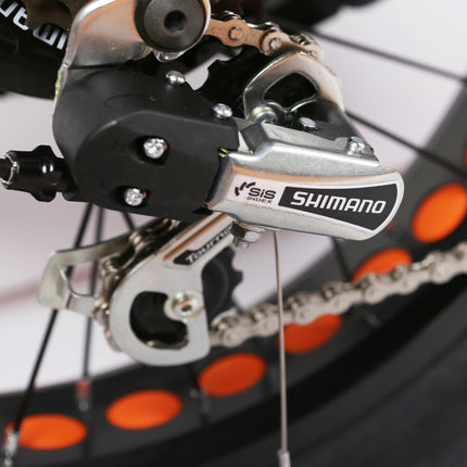 Nakto Folding Ox Step - Thru Fat Tire 500W Electric Fat Bike 20" - Shopsy Dropsy LLC