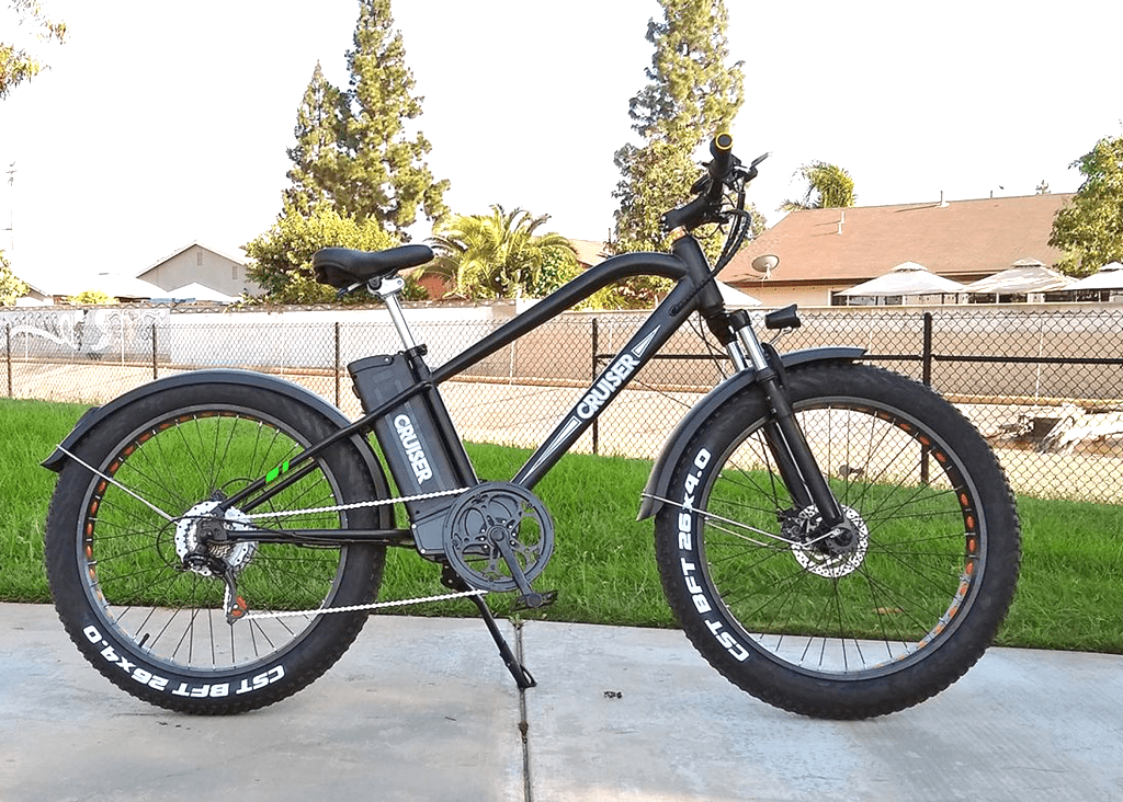 Nakto Super Cruiser 500W Electric Bike 26" - Shopsy Dropsy LLC