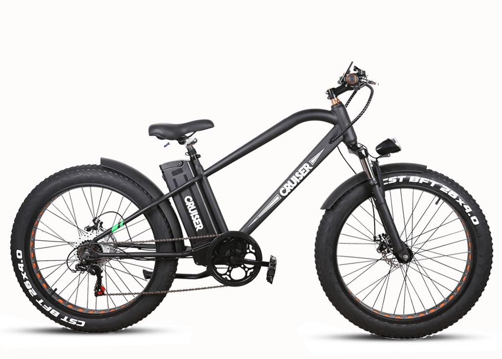 Nakto Super Cruiser 500W Electric Bike 26" - Shopsy Dropsy LLC