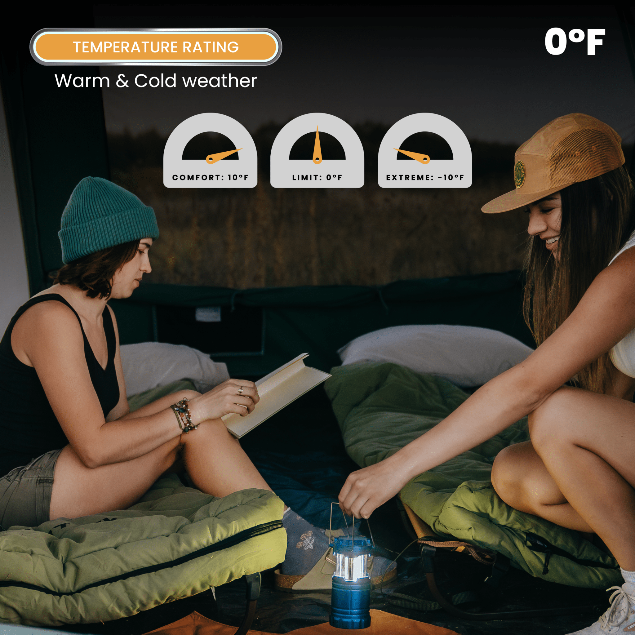 Slumbernest™ Sleeping bag 0°F - Shopsy Dropsy LLC