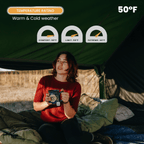 Slumbernest™ Sleeping bag 50°F - Shopsy Dropsy LLC