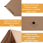 Sunshade Tarp 100 - Shopsy Dropsy LLC