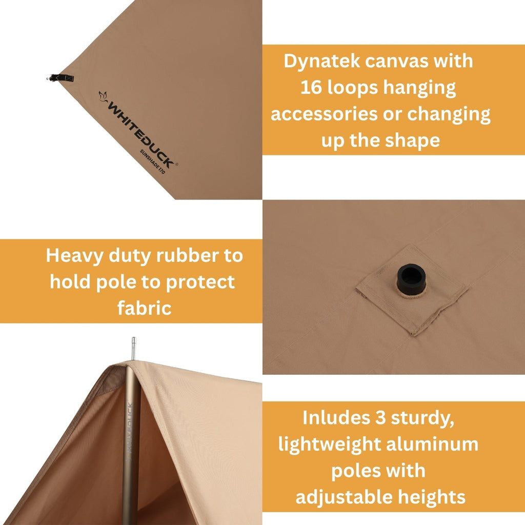 Sunshade Tarp 170 - Shopsy Dropsy LLC