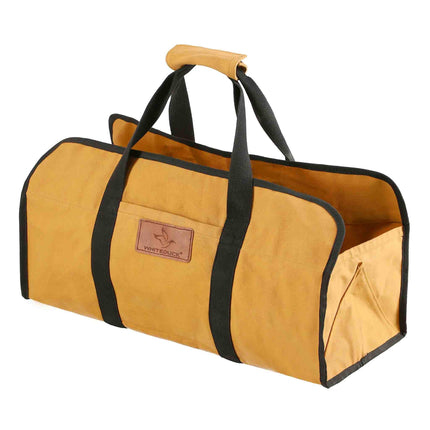 Tote Shape Canvas Firewood Log Carriers - Shopsy Dropsy LLC