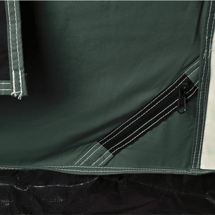 USED - 10'x10' Prota Canvas Tent, Deluxe - Shopsy Dropsy LLC