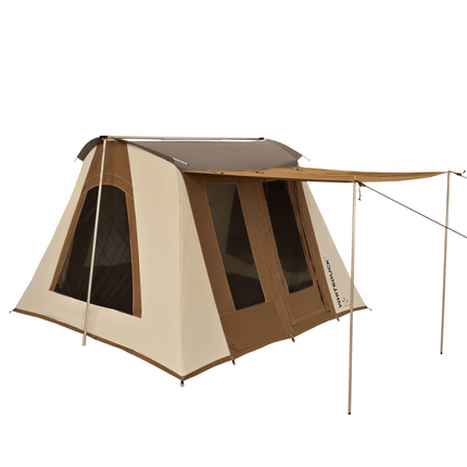 USED - 10'x10' Prota Canvas Tent, Deluxe - Shopsy Dropsy LLC