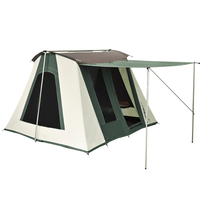 USED - 10'x10' Prota Canvas Tent, Deluxe - Shopsy Dropsy LLC