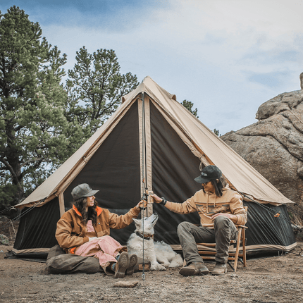 USED - Regatta Double Wall Tent - Sandstone Beige (13') - Shopsy Dropsy LLC