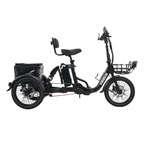 Viribus FC2 48V/750W Folding Electric Trike 18" Tire - Shopsy Dropsy LLC