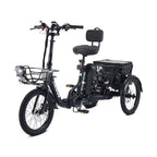 Viribus FC2 48V/750W Folding Electric Trike 18" Tire - Shopsy Dropsy LLC