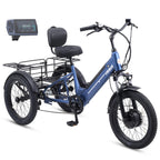 Viribus SC5 48V/500W Fat Tire Electric Trike 20" Tire - Shopsy Dropsy LLC
